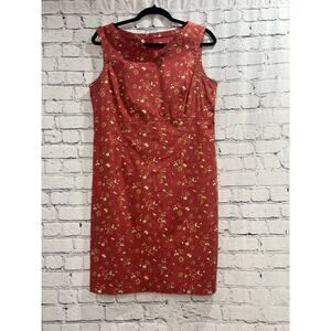 NWOT Vintage Jones New York Floral Sleeveless Dress